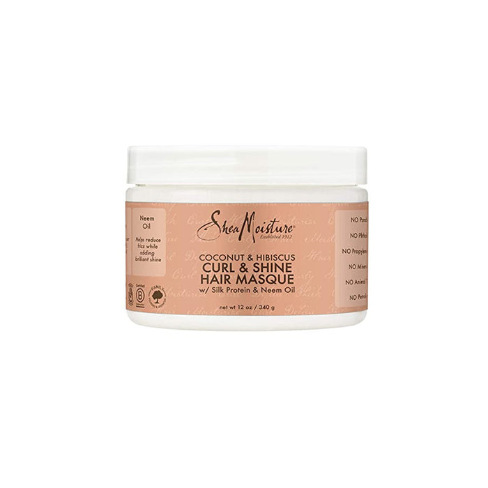 Mascarilla Curl & Shine - Coconut & Hibiscus 326gr - Shea Moisture - 1