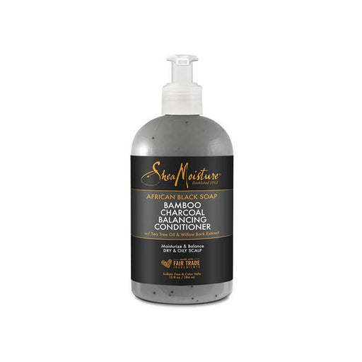 Acondicionador Equilibrante Carbón de Bamboo 384 ml - Shea Moisture - 1