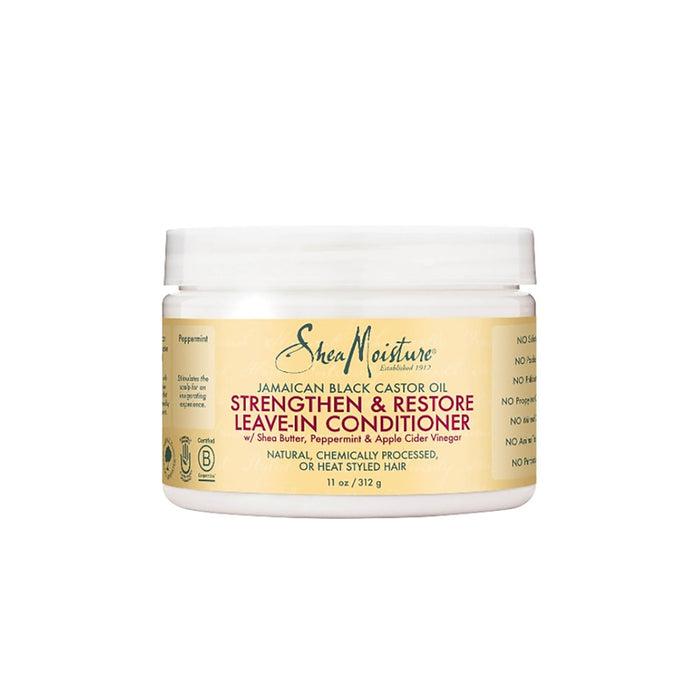 Leave in Jamaican Black Castor Oil Strengthen & Restore 340ml - Shea Moisture - 1