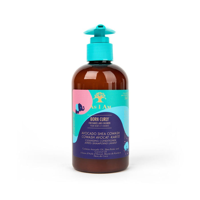 Acondicionador limpiador Cowash Born Curly Avocado Shea 240 ml - As I Am - 1