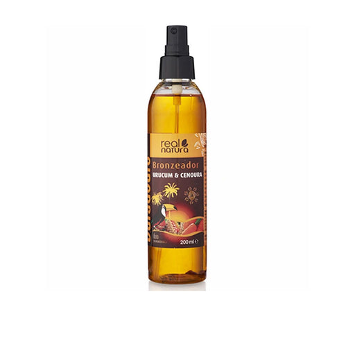 Aceite Bronceador con Achiote y Zanahoria Spf15 - óleo Bronzeador Urucum + Cenoura 100 ml - Real Natura - 1