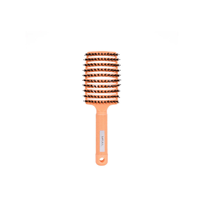 Cepillo Esqueleto de Pelo Jabalí y Nylon Total Brush Naranja - Bifull - 1