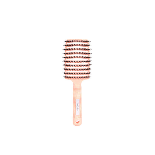 Cepillo Esqueleto de Pelo Jabalí y Nylon Total Brush Rosa - Bifull - 1