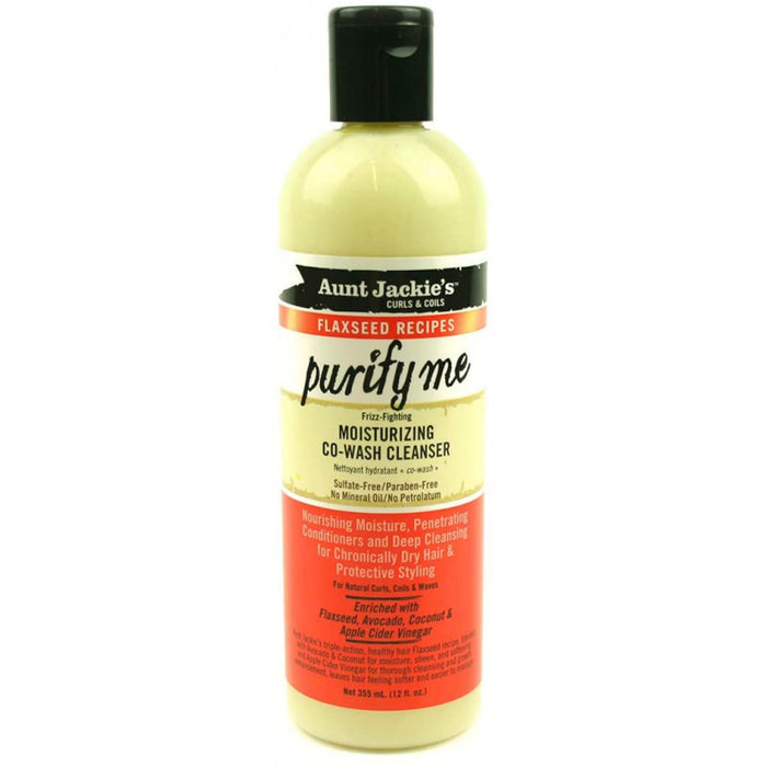 Co Wash Hidratante - Flaxseed Purify Me - Aunt Jackie's - 1