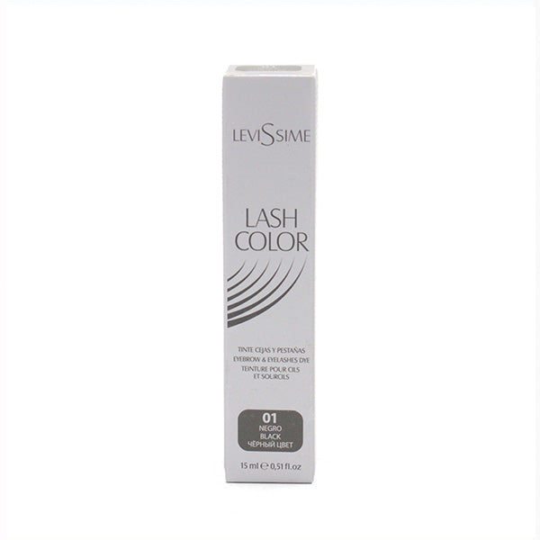 Lash Color Tinte Cejas y Pestañas 1 Negro 15ml - Levissime - 1