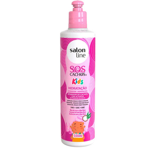 Activador de Rizos SOS Cachos para Niños - 300ml - Salon Line - 1