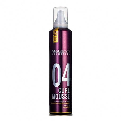 Mousse de Fijación Extra-fuerte - Curl Mousse 300 ml - Salerm - 1