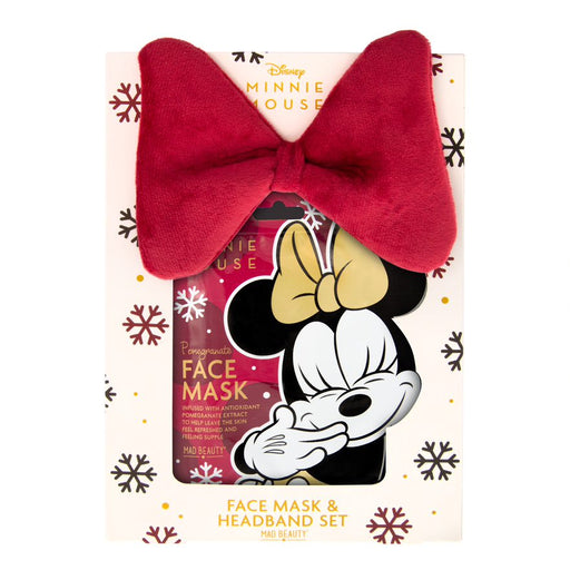 Minnie Burgundy - Set de Felpa y Mascarilla - Mad Beauty - 2