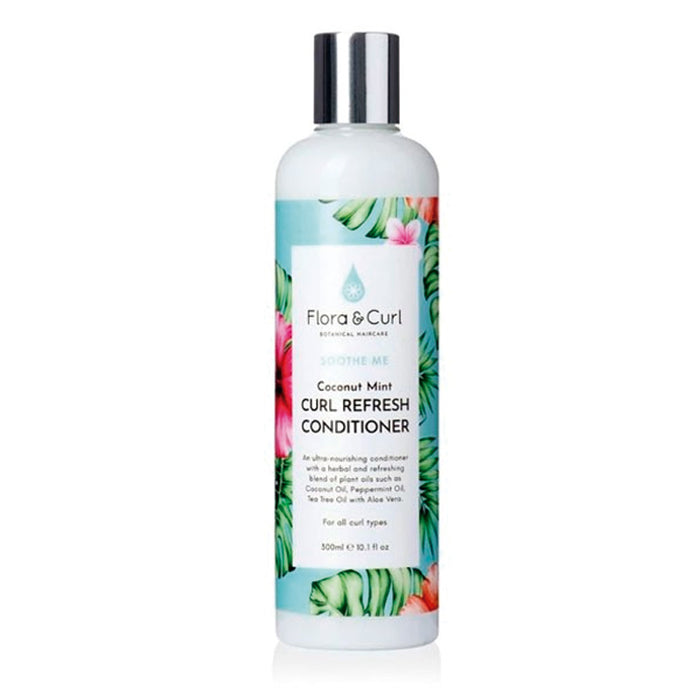 Acondicionador Herbal Soothe Me Coconut Mint Curls Refresher 300ml - Flora Curl - 1