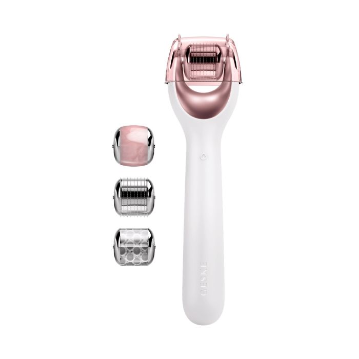 Rodillo Facial con Microagujas 9 en 1 - White Rose Gold - Geske - 1