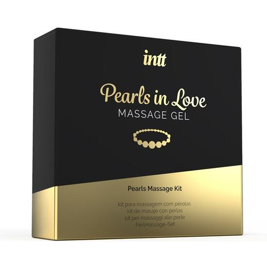 Pearls in Love - Gel de Masaje con Collar de Perlas - Intt - 3