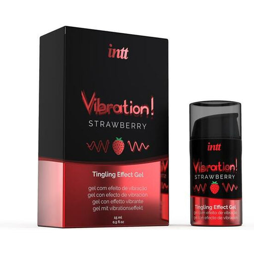 Vibrador Líquido Fresa 15ml - Intt - 1