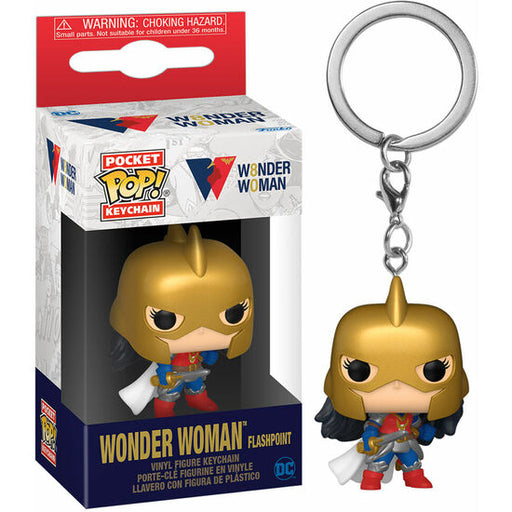 Llavero Pocket Pop Dc Comics 80th Wonder Woman Flashpoint - Funko - 1