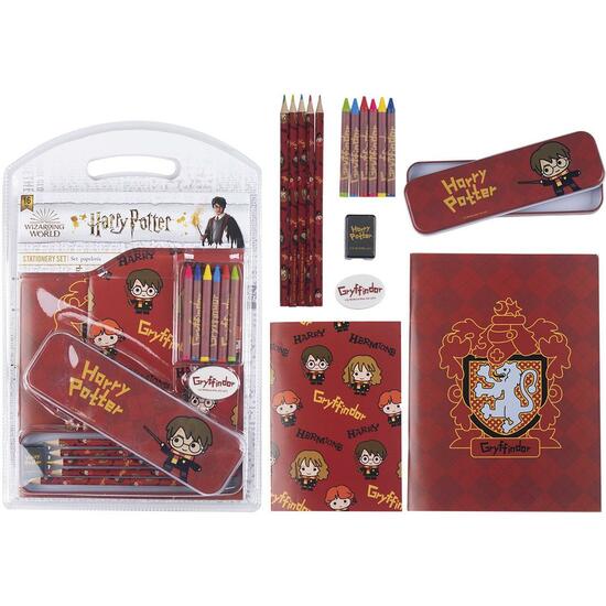 Set Papelería Escolar Harry Potter Gryffindor Rojo - Cerdá - 1