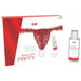 Brazilian Panty Rojo + Sliding Gel de Fresa - Intt - 2