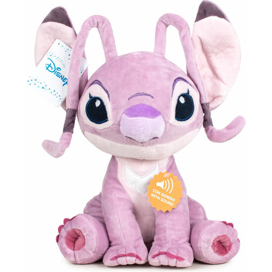 Peluche Angel Stitch Soft Sonido 20cm - Disney - 1