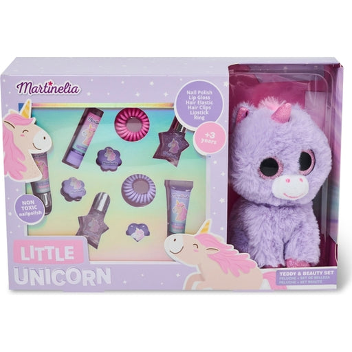 Set Cosmética Infantil con Peluche Unicornio - Martinelia - 1