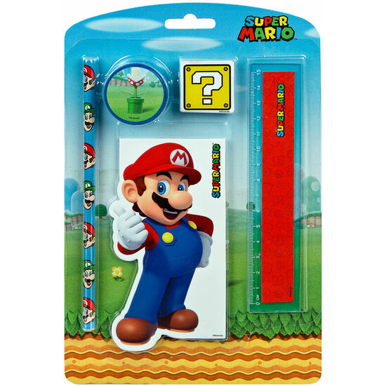 Set Papeleria Super Mario Bros - Kids Licensing - 1