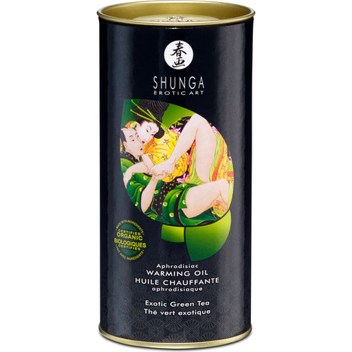 Aceite Efecto Calor Te Verde 100 ml - Shunga - 2