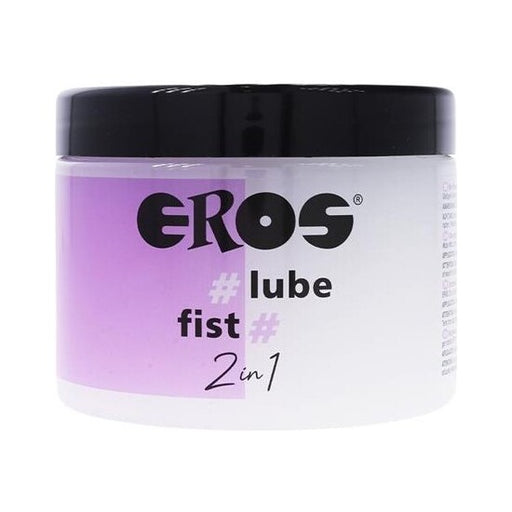 2 en 1 - Lubricante de Fisting Base Agua y Silicona 500 ml - Eros - 1