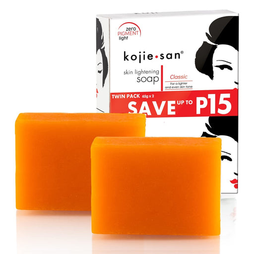 Pastillas de Jabón de Ácido Kójico - Skin Lightening Soap - Kojie San: 2x 65gr - 2