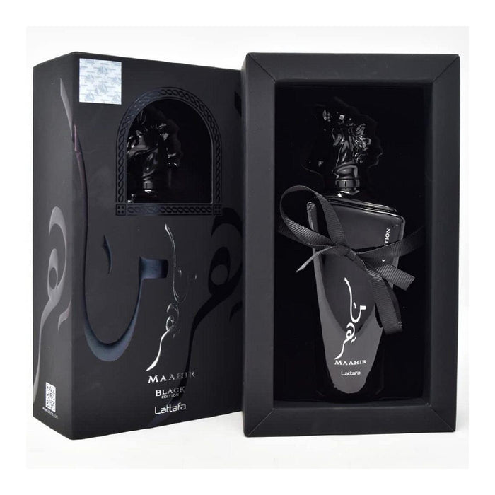 Perfume Maahir Black Edition 100ml - Lattafa - 4