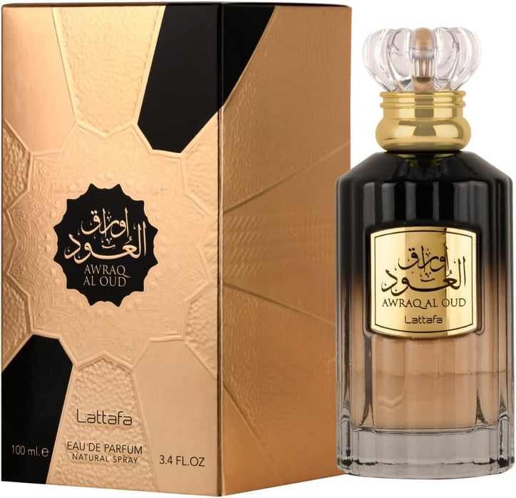 Eau de Parfum Awraq Al Oud 100ml - Lattafa - 1