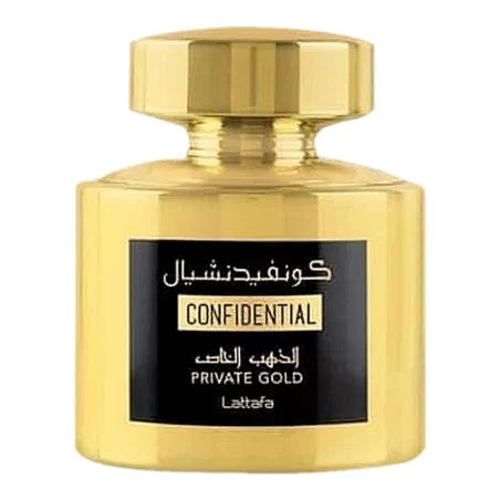 Eau de Parfum Unisex Confidential Private Gold 100 ml - Lattafa - 2