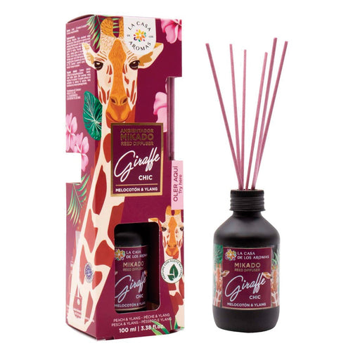 Mikado Ambientador Giraffe Chic 100 ml - La Casa de los Aromas - 1