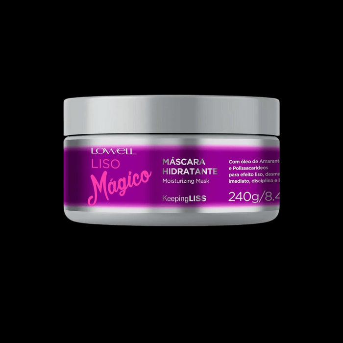 Mascarilla Capilar Hidratante - Liso Mágico 240gr - Lowell - 1