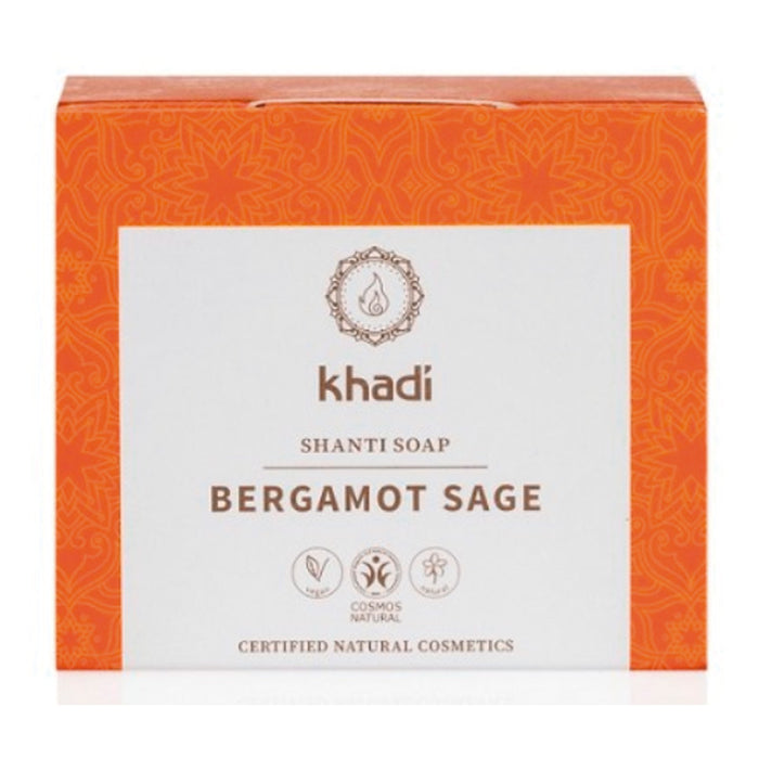 Jabón Shanti Bergamota y Salvia 100 gr - Khadi - 1