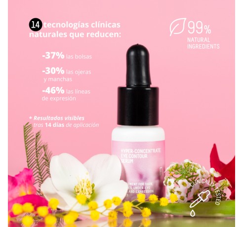 Contorno de Ojos en Serum Hyper-Concentrate 15ml - Freshly Cosmetics - 2