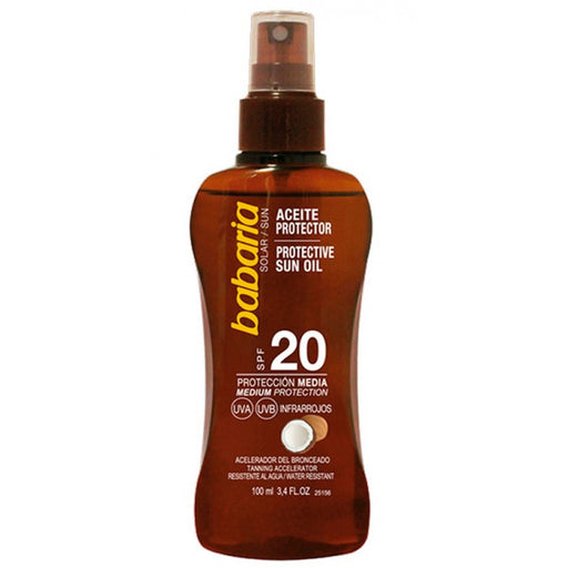 Aceite Protector Solar de Coco Spf20 - Babaria - 1