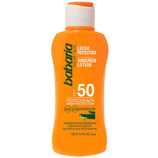 Leche Protector Solar Spf50 Aloe Vera - 100 ml - Babaria - 1