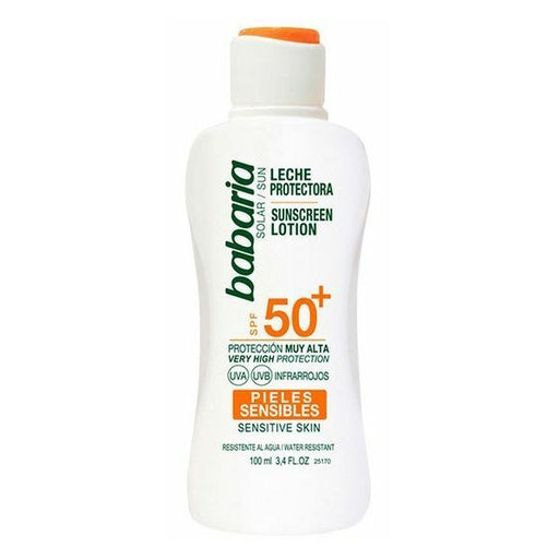 Leche Protector Solar Spf50 - 100 ml - Pieles Sensibles - Babaria - 1