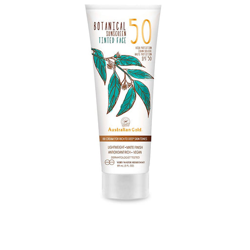 Protector Solar Facial con Color Spf50 Botanical - Australian Gold: Rich Deep - 1