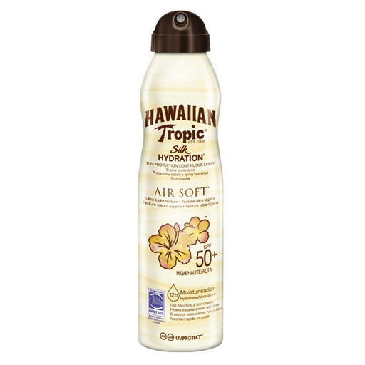 Silk Air Soft Silk Bruma Spf50 Spray 220 ml - Hawaiian Tropic - 1