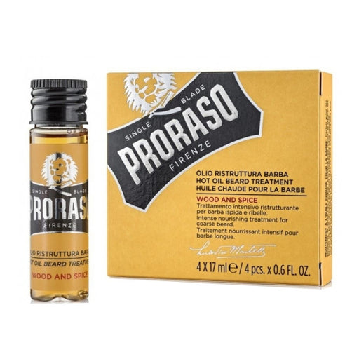 Tratamiento de Aceite Caliente para Barba - Wood and Spice - Proraso - 1