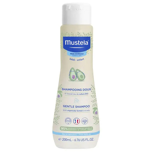 Champú Suave Cabello Delicado 200 ml - Mustela - 1