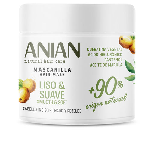 Liso & Suave Mascarilla Queratina Vegetal 350 ml - Anian - 1