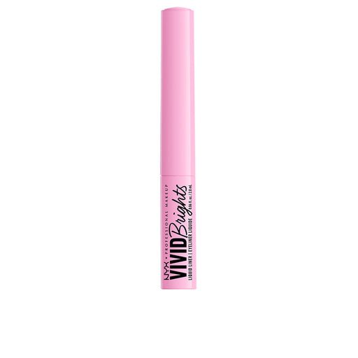 Vivid Bright Liquid Eyeiner - 07-sneaky Pink  2 ml - Nyx - 1