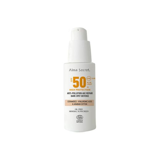 Crema Solar Facial con Color SPF50: Sand 50 ml - Alma Secret - 1