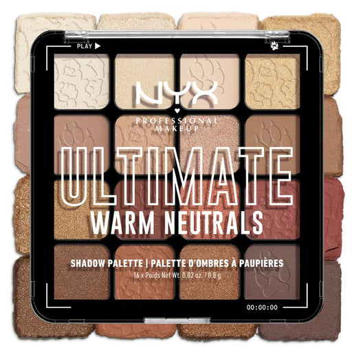 Paleta de Sombras Ultimate Shadow Warm Neutrals - Nyx - 1