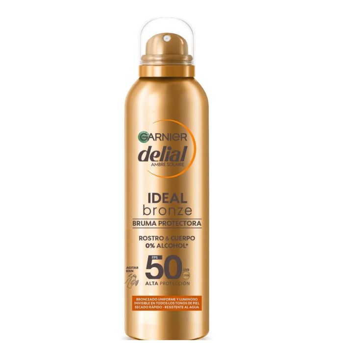 Delial Ideal Bronze Bruma Protectora Spf50 150 ml - Garnier - 1