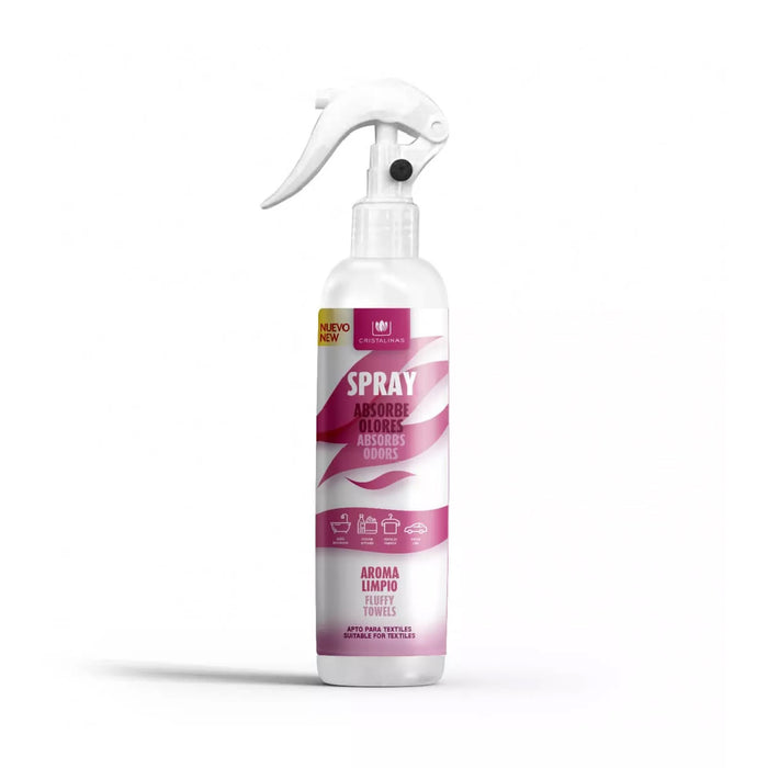 Spray Absorbe Olores - Aroma a Limpio 250 ml - Cristalinas - 1