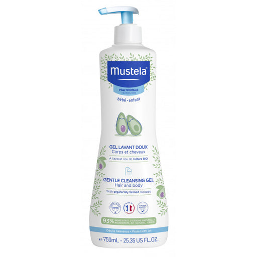 Gel de Baño Suave para Bebés 750ml - Mustela - 1