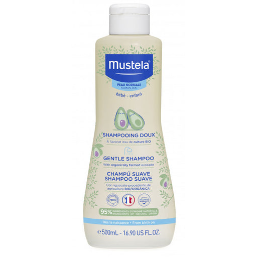 Champú Suave Cabello Delicado 500ml - Mustela - 1