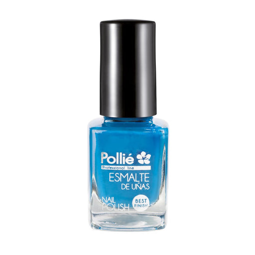 Uñas Esmalte de Uñas Azul Cian 12ml - Pollié - 1