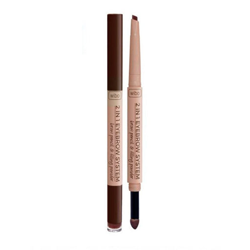 Lápiz de Cejas - 2 en 1 Eyebrow System Pencil - Wibo - 1