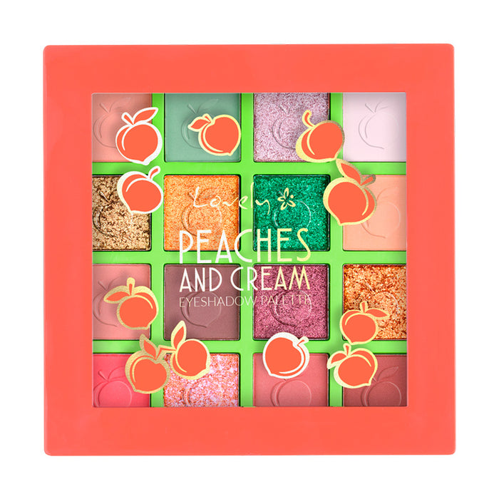 Paleta de Sombras Peaches and Cream - Lovely - 1